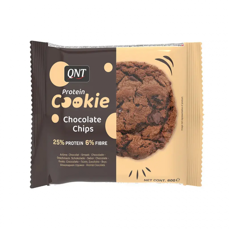 Protein-Nahrung Schokoladendrops QNT Cookie
