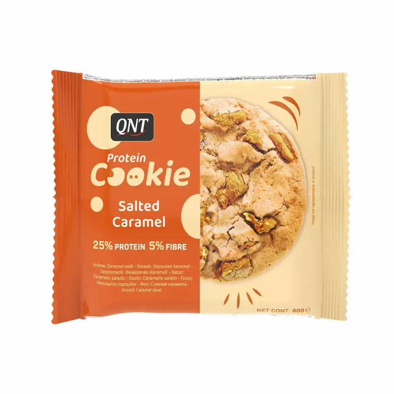 Salzkaramell-Proteinnahrung QNT Cookie