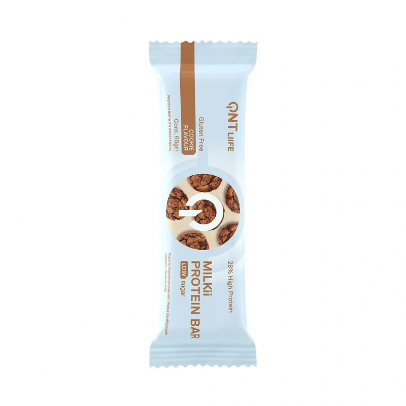 Protein Cookie QNT Liife Milkii Protein Bar Low Sugar