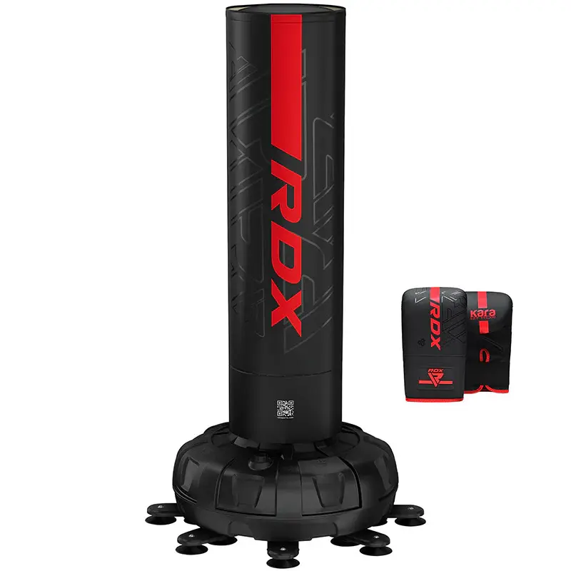 Stehender Freistehender Boxsack mit Boxhandschuhen RDX F6 Kara