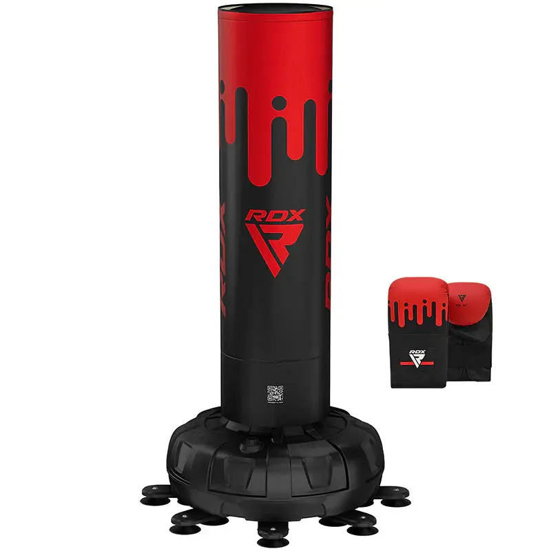 Stehender Schlagball mit Trainingshandschuhen RDX F9