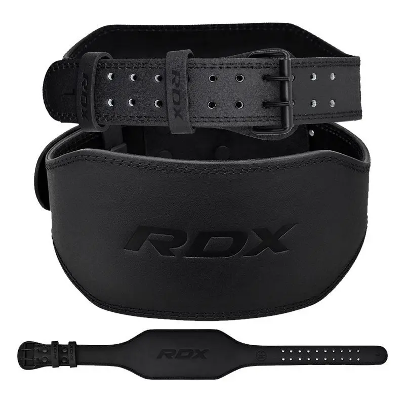 Gewichthebergürtel aus Leder RDX 6"