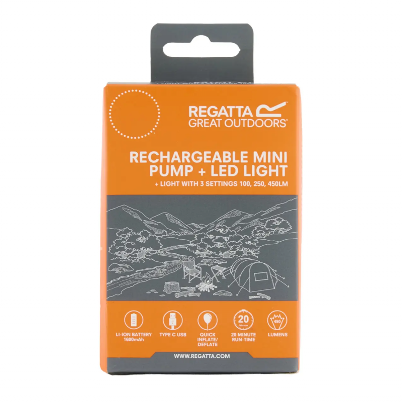 Pompe LED wiederaufladbar Regatta Mini