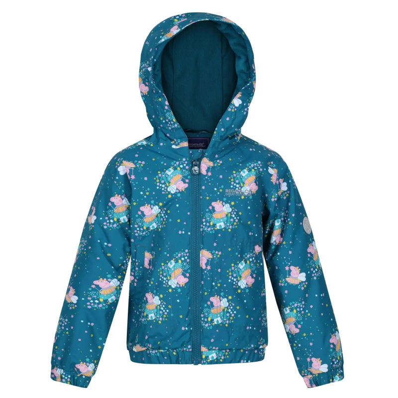 Wasserdichte Jacke mit Kapuze, Baby Regatta Peppa Pig