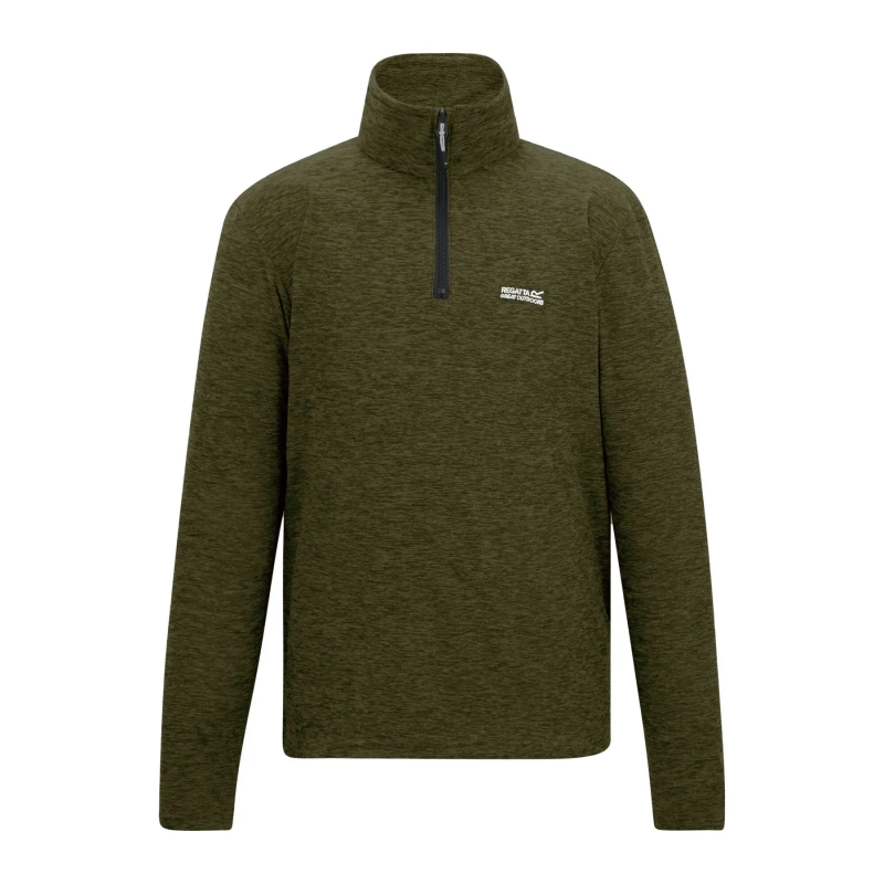 Gestreifter Halbreißverschluss-Pullover Regatta Thompson Marl