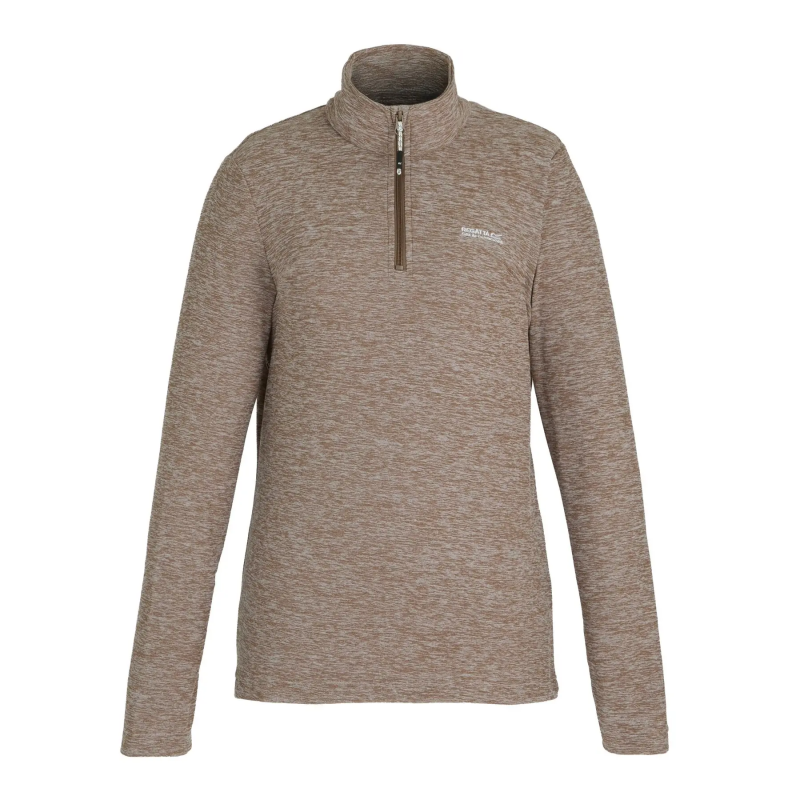 Fleece mit halbem Reißverschluss, Damen Regatta Sweethart Marl