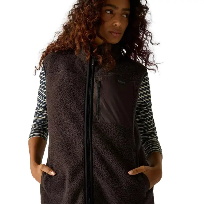 Ärmelloses Fleece, Damen Regatta Frankie Borg Longline