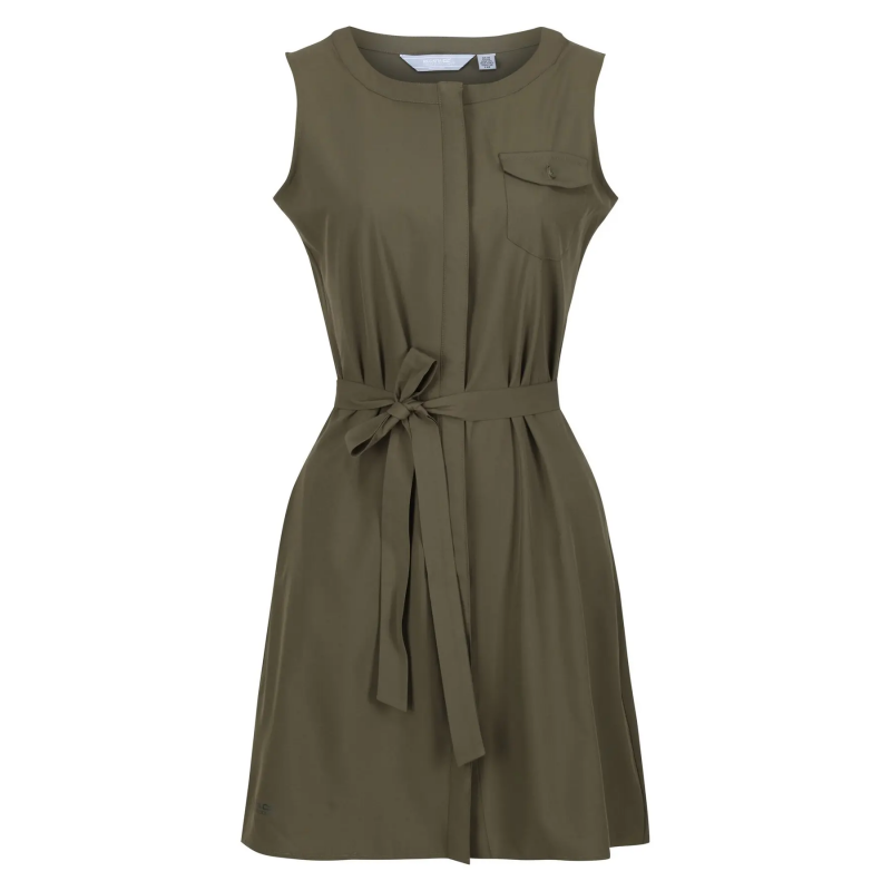 Ärmelloses Hemdkleid Damen Regatta Highton Stretch