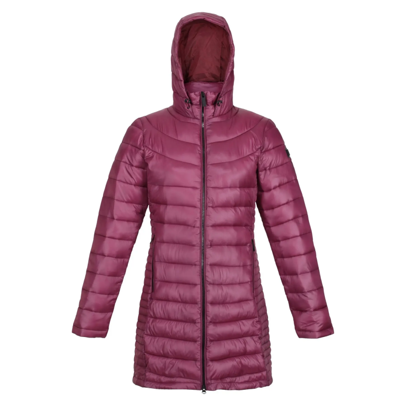 Lange Daunenjacke mit Kapuze, Damen Regatta Andel III