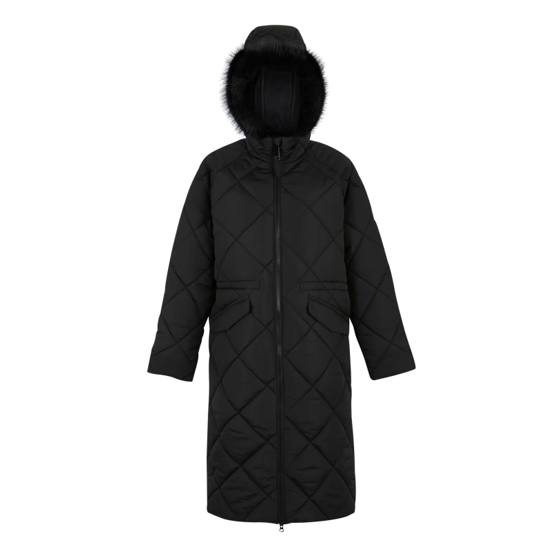 Lange Daunenjacke mit Kapuze, Damen Regatta Freyla