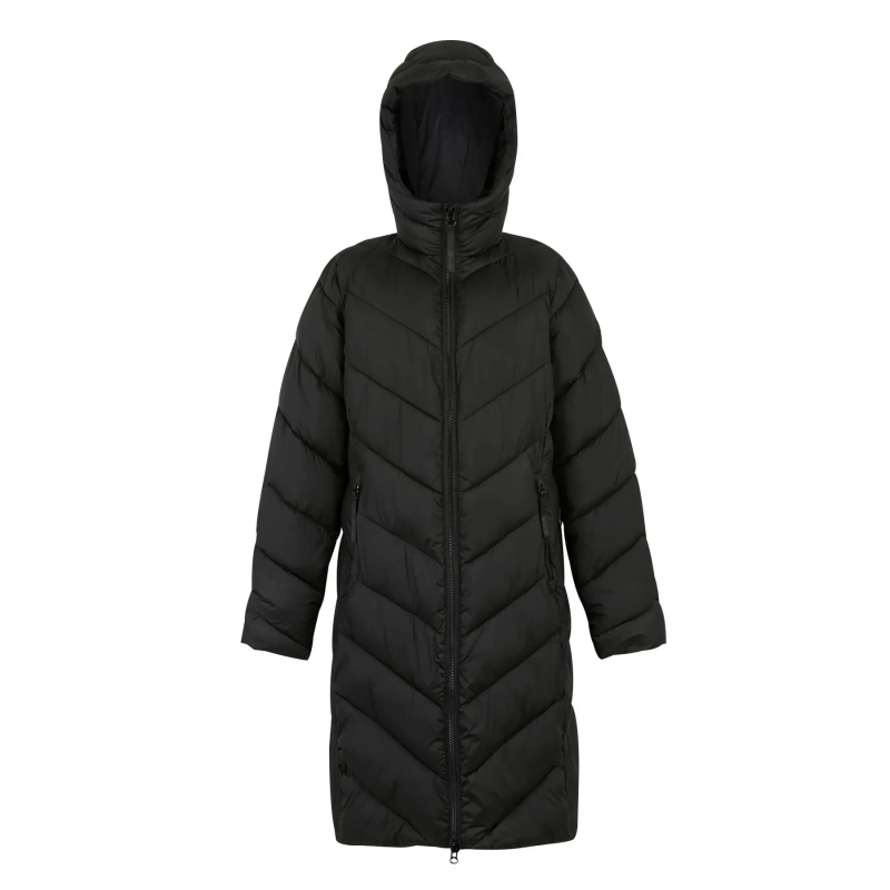 Lange Daunenjacke mit Kapuze, Damen Regatta Anita