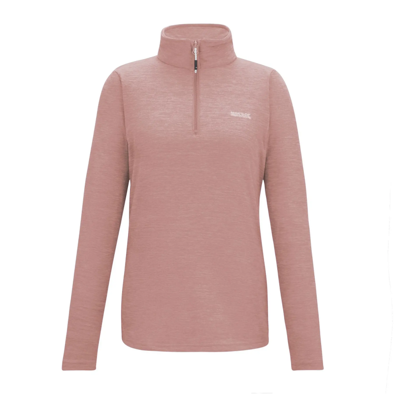 Fleece mit halbem Reißverschluss, Damen Regatta Sweethart Marl