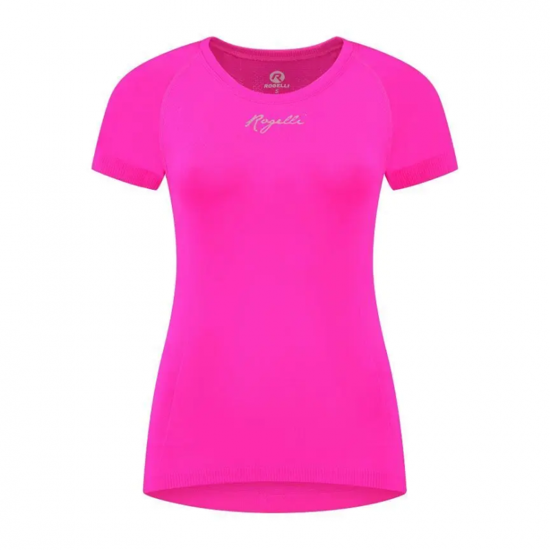 T-Shirt, Kurzarm, Damen Rogelli Essential
