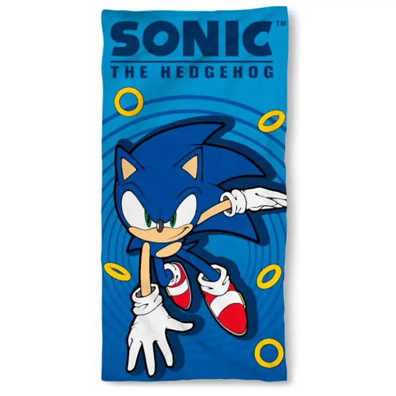 Mikrofaser-Strandhandtuch Sega Sonic The Hedgehog