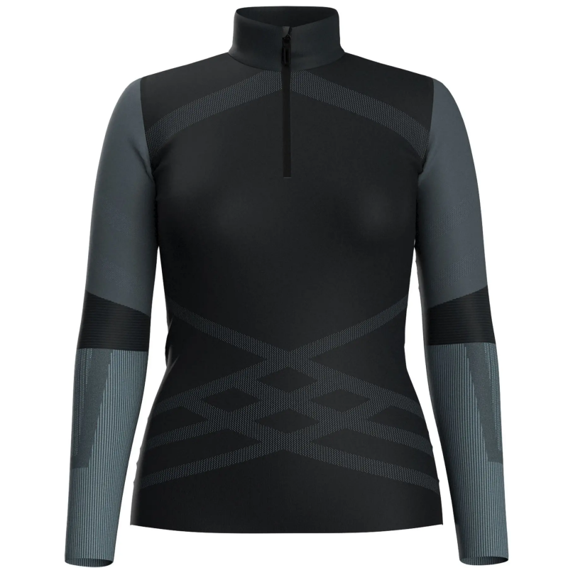 Damen Merinowoll Thermo Sweatshirt 1/4 Zip Smartwool Intraknit