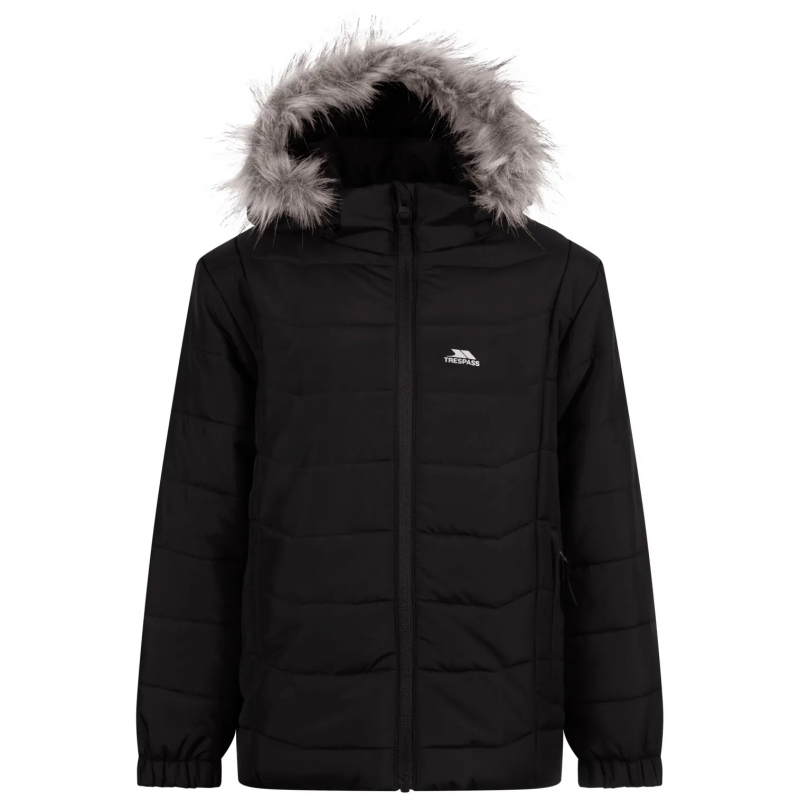 Kinder Steppjacke mit Kapuze Trespass Belcrest