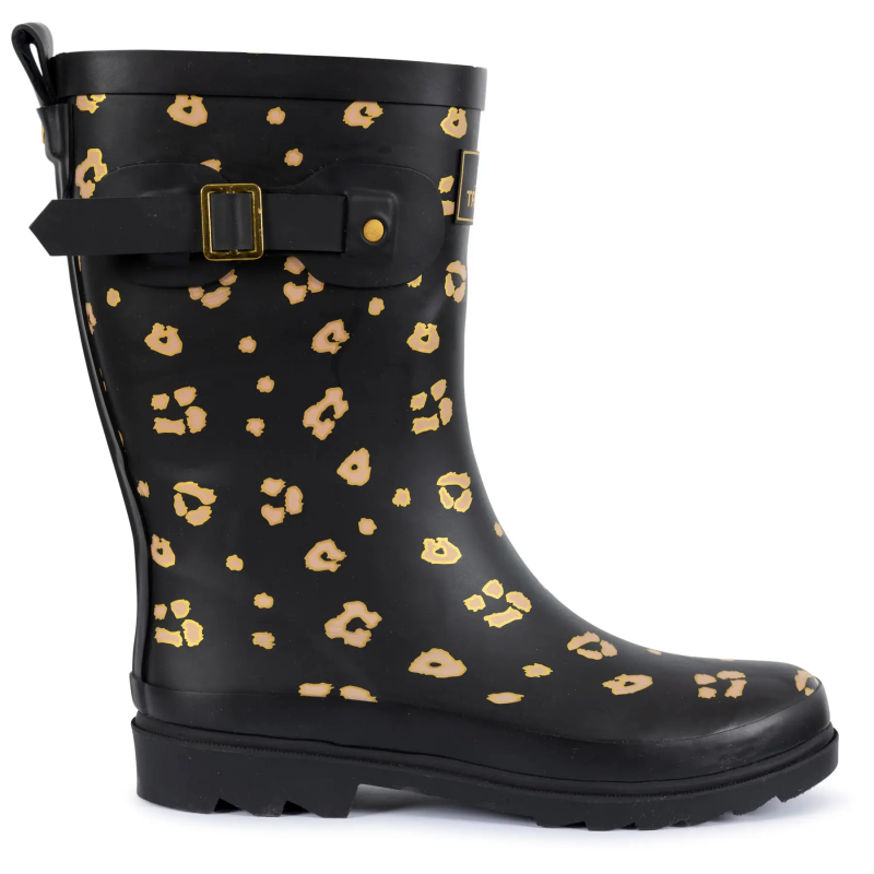 Damen Gummistiefel mit Muster Welly Trespass Celeste