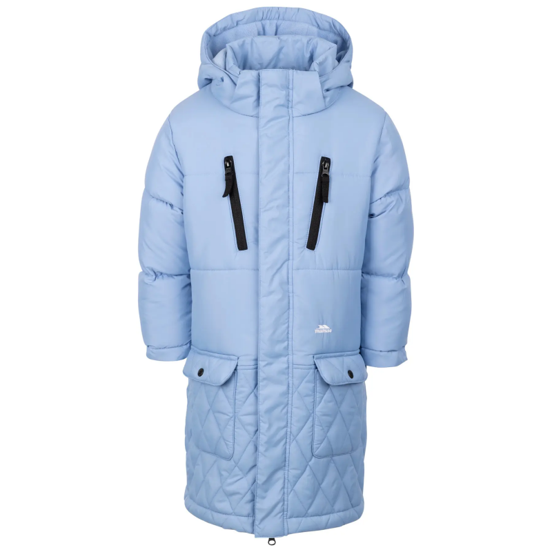 Lange Kinderjacke mit Kapuze Trespass Orrin