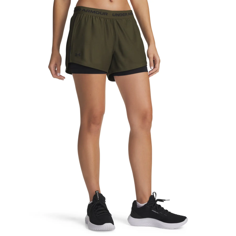 2in1 Shorts für Damen Under Armour Tech Play Up