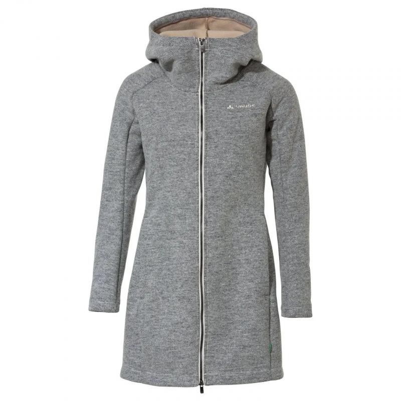 Fleece mit Kapuze und Reißverschluss, Damen VAUDE Tinshan Coat III