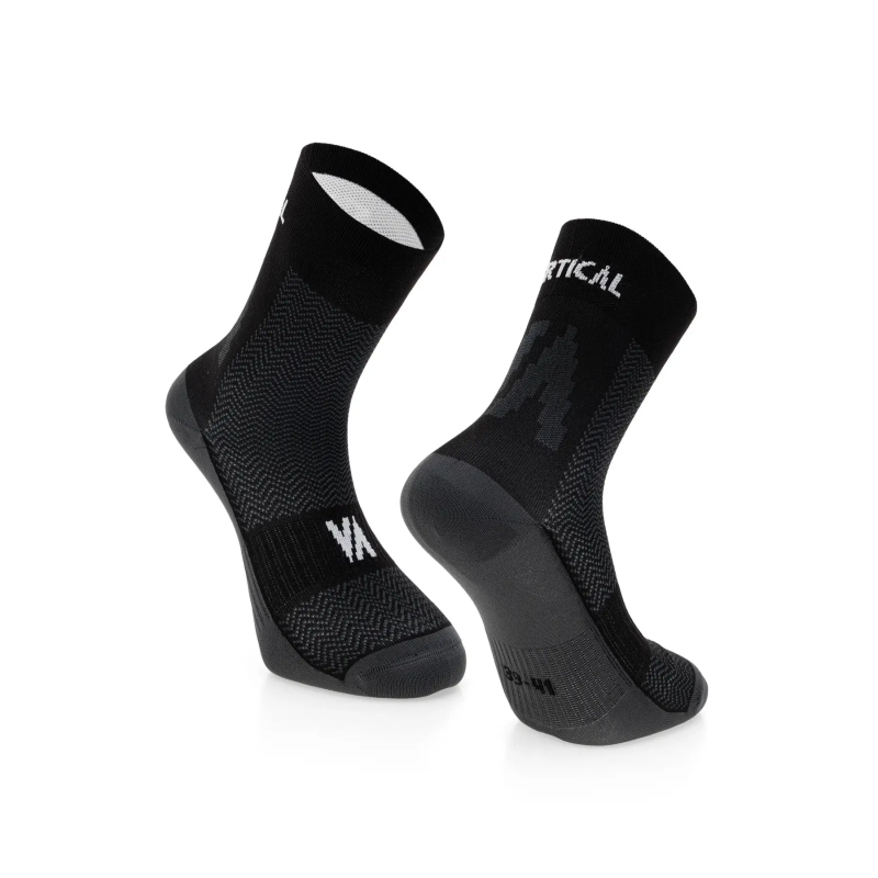 Doppellagige hohe Socken Vertical