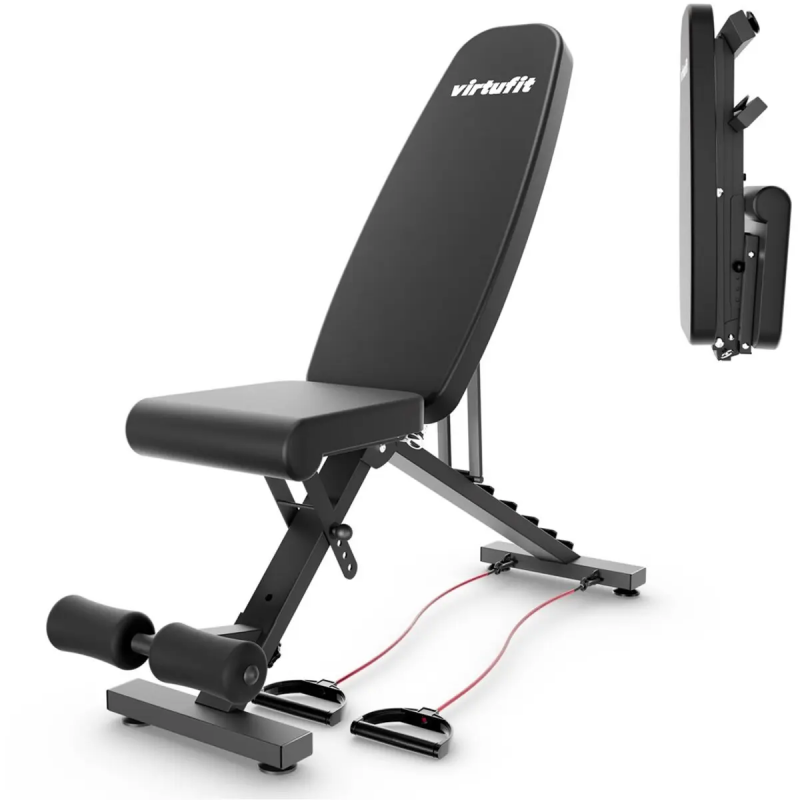 Faltbare und verstellbare Trainingsbank VirtuFit FB100