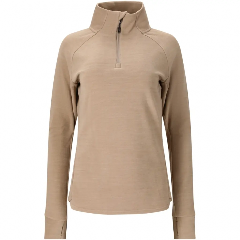 Langarm-Zip-T-Shirt für Kinder Whistler Kajsa