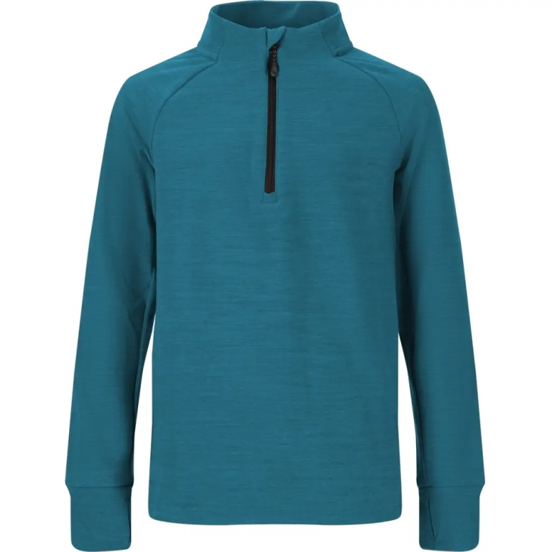 Langarm-Zip-T-Shirt für Kinder Whistler Kajsa