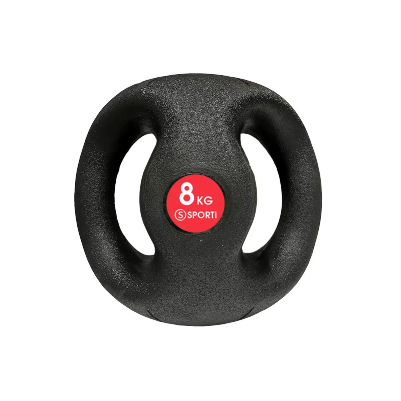 Medizinball mit doppelten Griffen Sporti