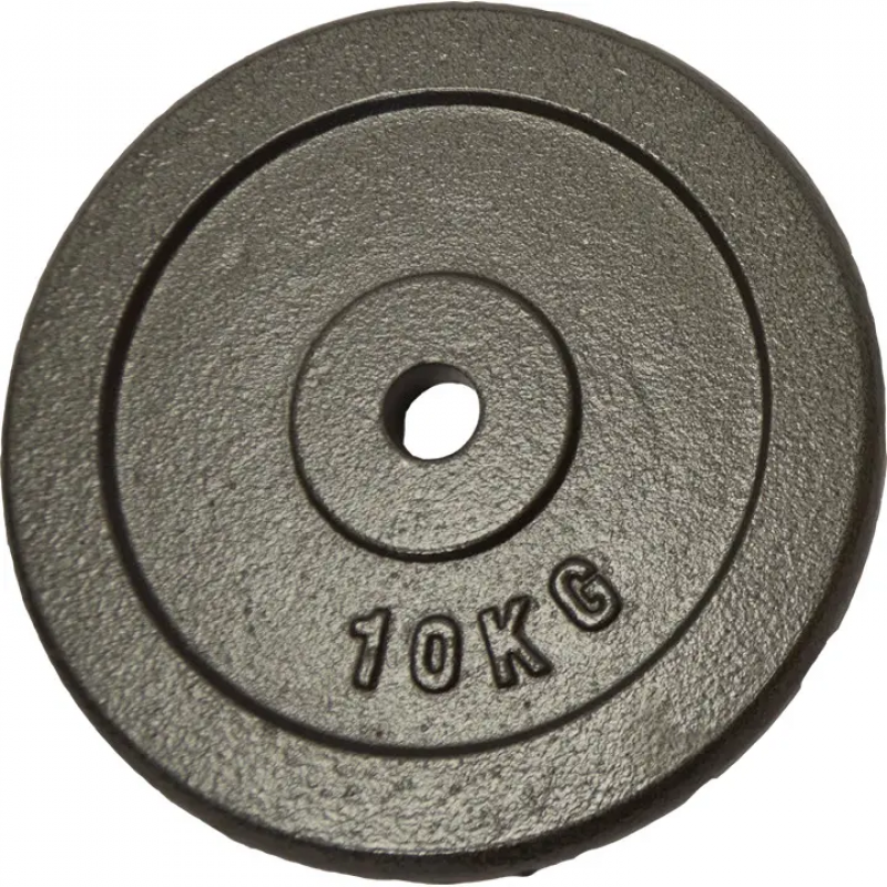 Gewicht Gusseisenscheibe 10 kgs Sporti