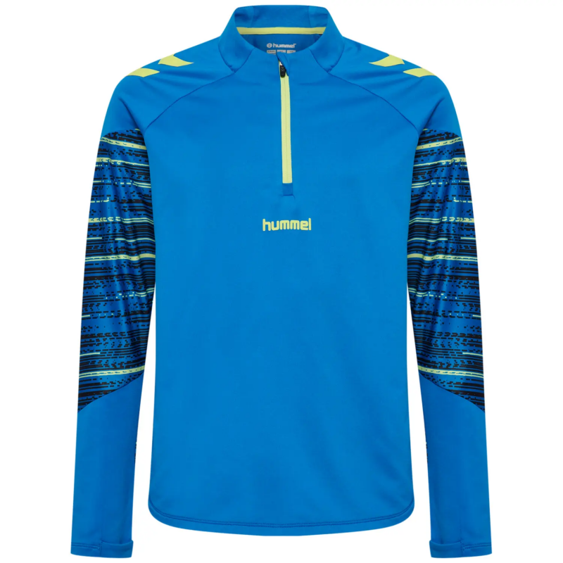 Trainingsshirt 1/2 Zip für Kinder Hummel Blaze Pro