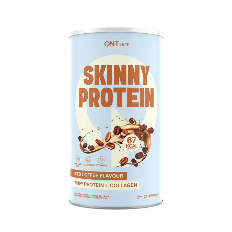 Eis-Kaffee Proteinshake QNT Skinny Protein