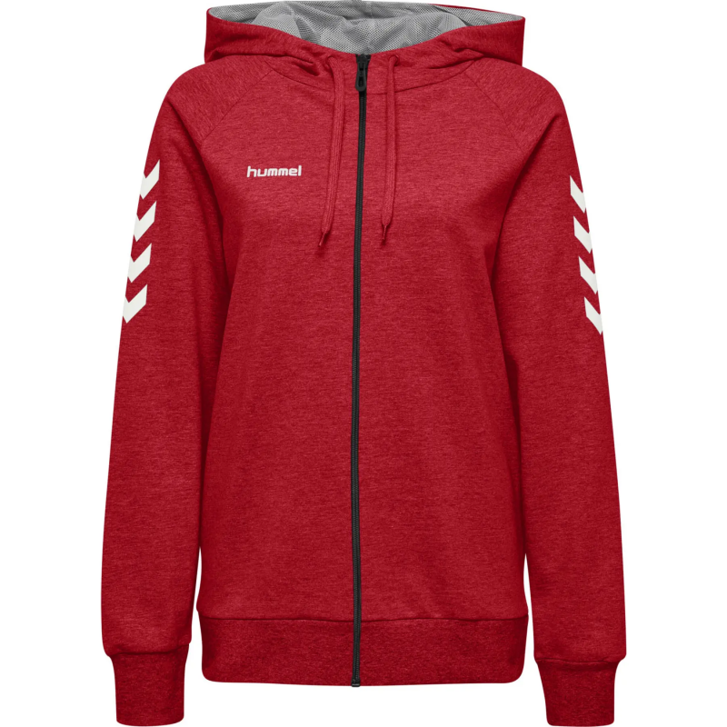 Damen Kapuzenjacke mit Reißverschluss Hummel hmlGO cotton