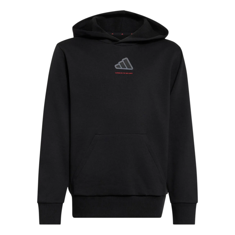 Kapuzensweatshirt mit Slogan Kinder adidas
