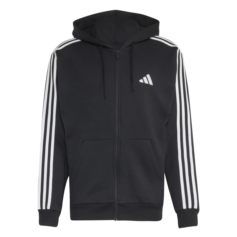 Kapuzensweatshirt aus French Terry adidas Essentials 3-Stripes