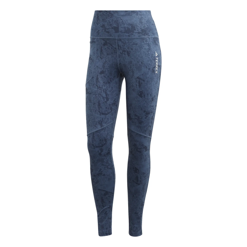 Leggings Frau adidas Terrex Allover Print