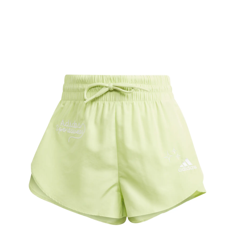 Gewebte Shorts für Frauen adidas Scribble UPF50