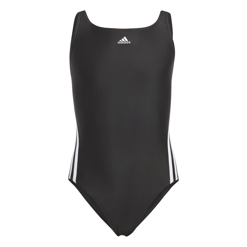 Badeanzug mit 3 Streifen, Mädchen adidas