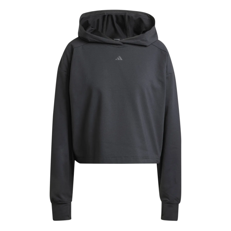 Damen-Sweatshirt mit Kapuze und Hinterlüftung adidas Power