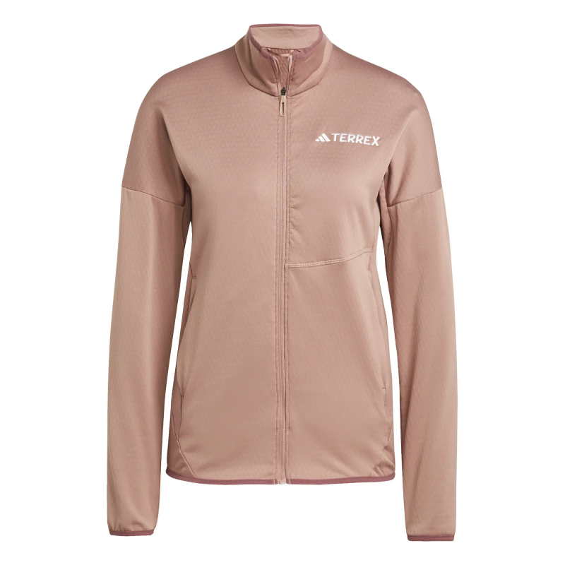 Fleece-Wanderjacke Damen adidas Terrex Xperior Climawarm Light
