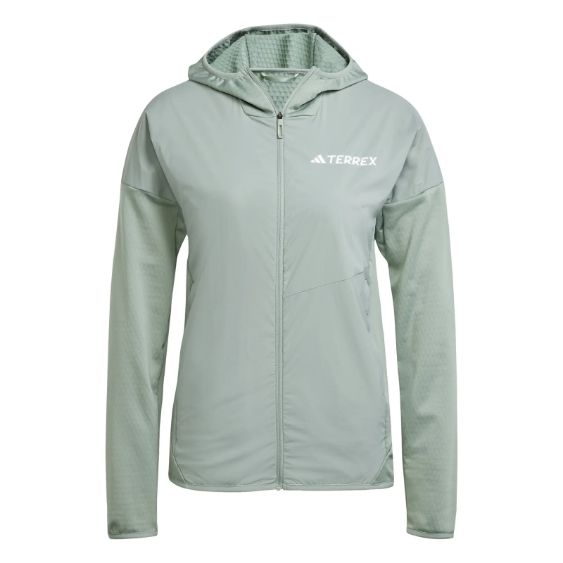 Wanderjacke mit Kapuze, Damen adidas Terrex Xperior Climawarm+ Wind Light