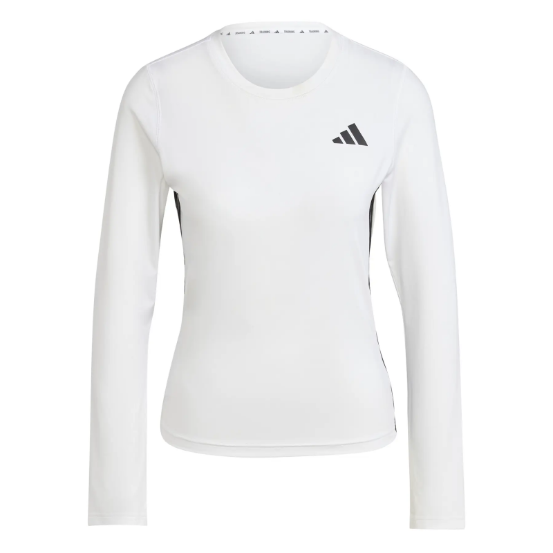 Langarmtrikot für Damen adidas Workout Essentials 3-Stripes