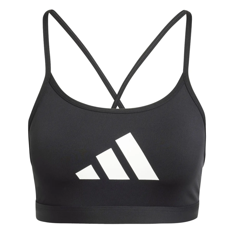 Damen-Sport-BH adidas Aeroreact Big Logo Graphic