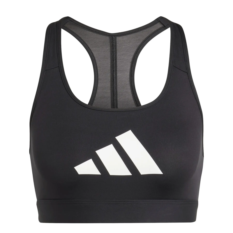 Damen-Sport-BH adidas Powerreact Big Logo Graphic