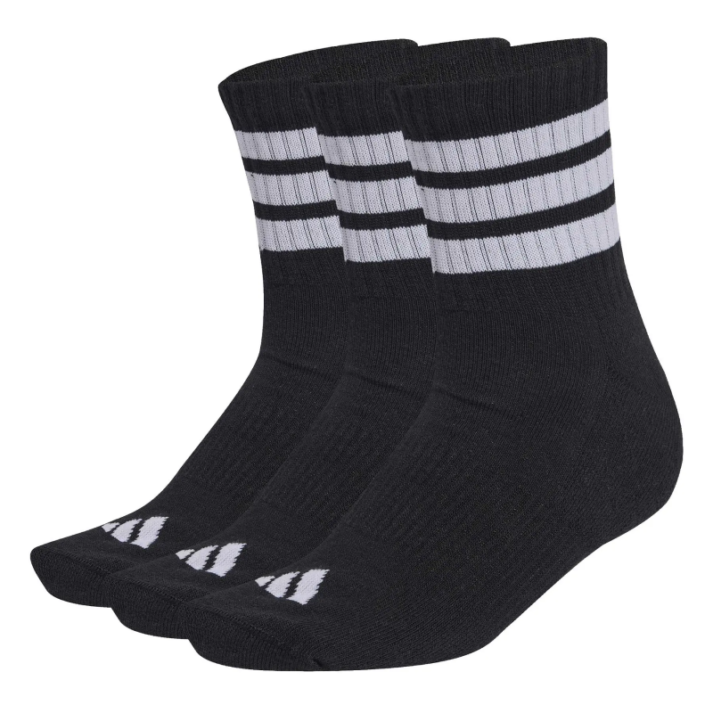 Halbhohe Socken adidas 3-Stripes (x3)