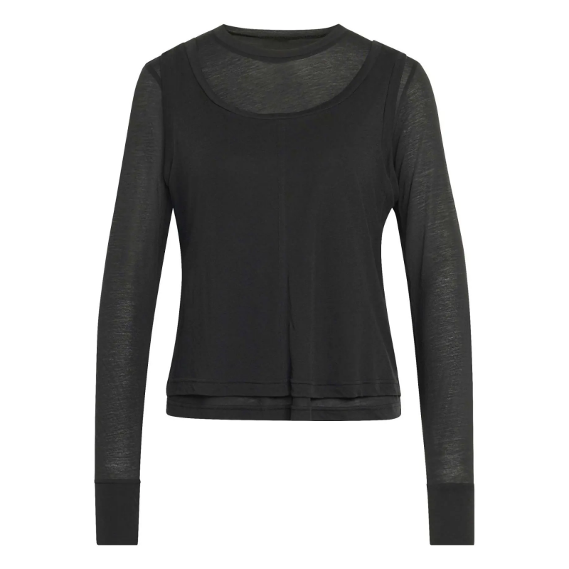 Langarmshirt adidas Soft Lux Sheer