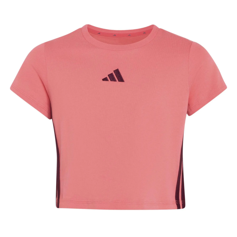 T-Shirt aus reinem Baumwolle Mädchen adidas Essentials