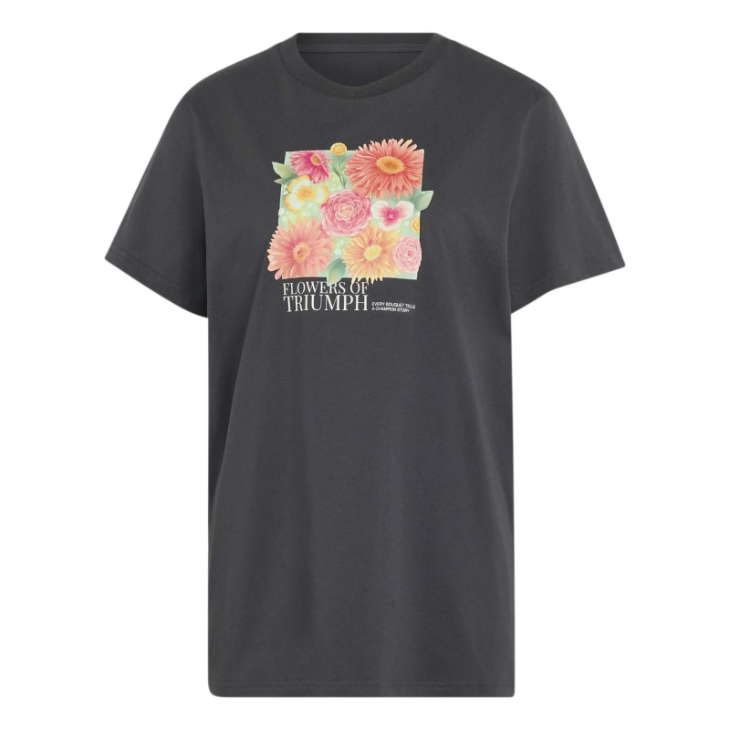 Damen T-Shirt adidas Floral 2