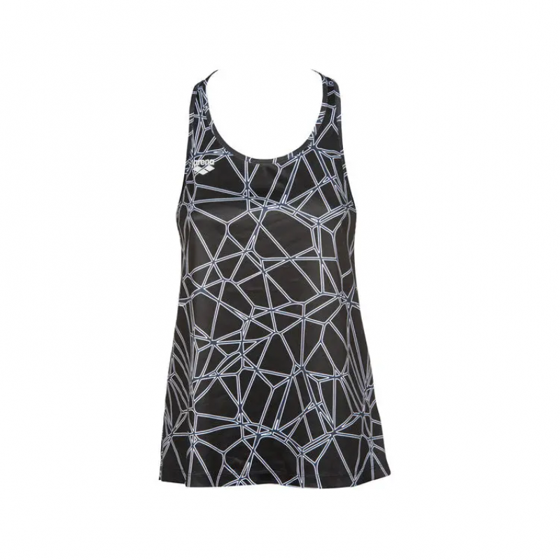 Damen-Top Arena Top Solid