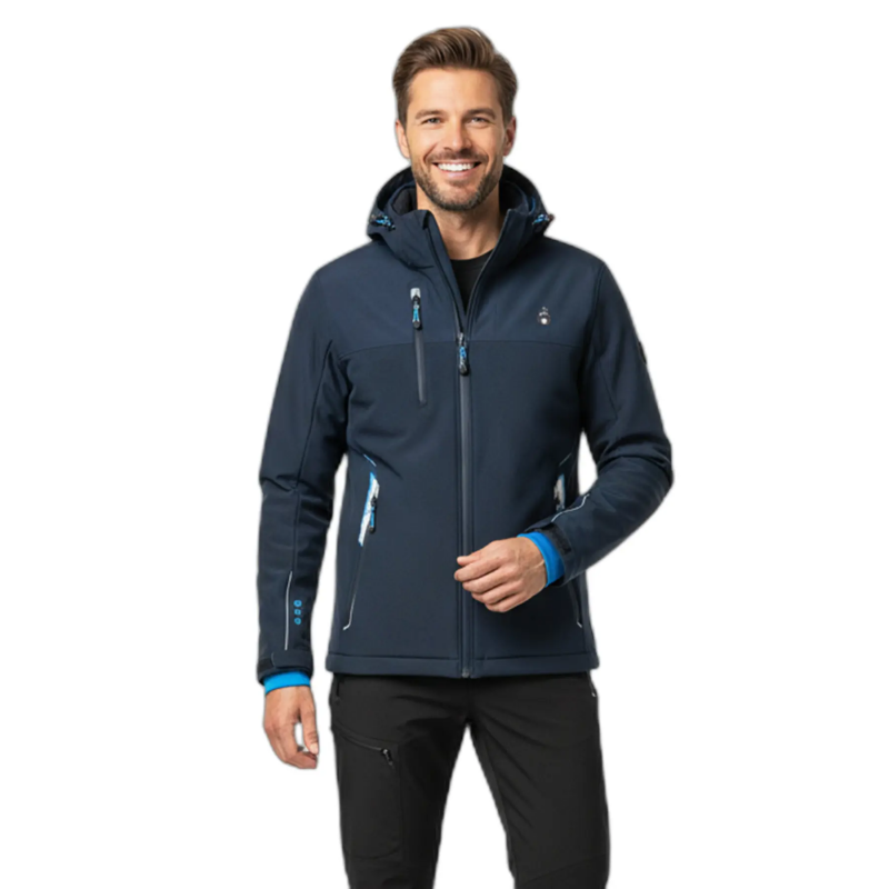 Softshell-Kapuzenjacke Aulp Rento